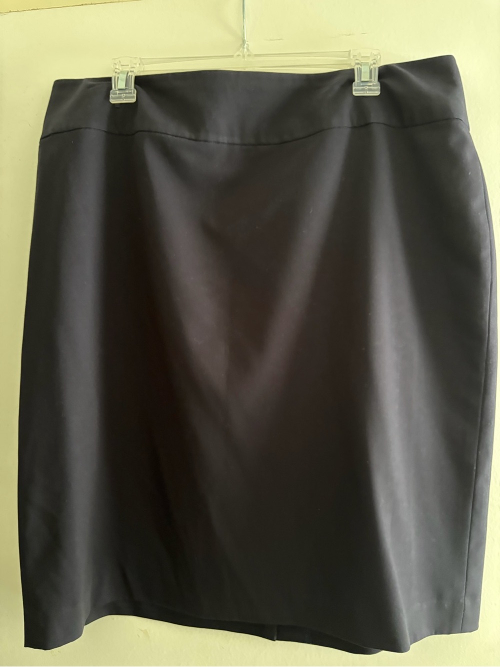 Classic Navy Blue Women's Pencil Skirt